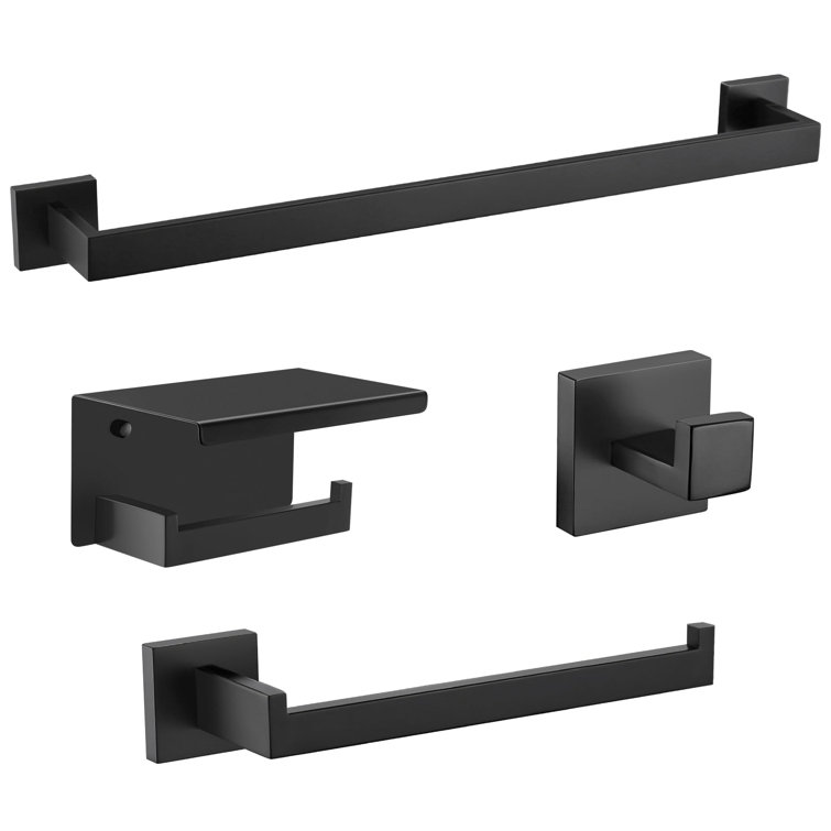 ADROIM 4 Piece Bathroom Hardware Set Wayfair Canada